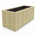 Handmade Wooden Planter Box – Rustic Outdoor Garden Planter for Flowers, Herbs & Plants